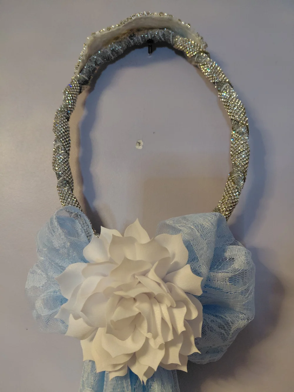 BRIDAL CUSTOM HEADPIECE I HANDCRAFTED